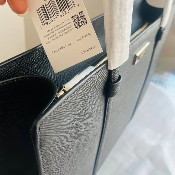 Kate Spade Kenzie large tote Black - Picture 6 of 10